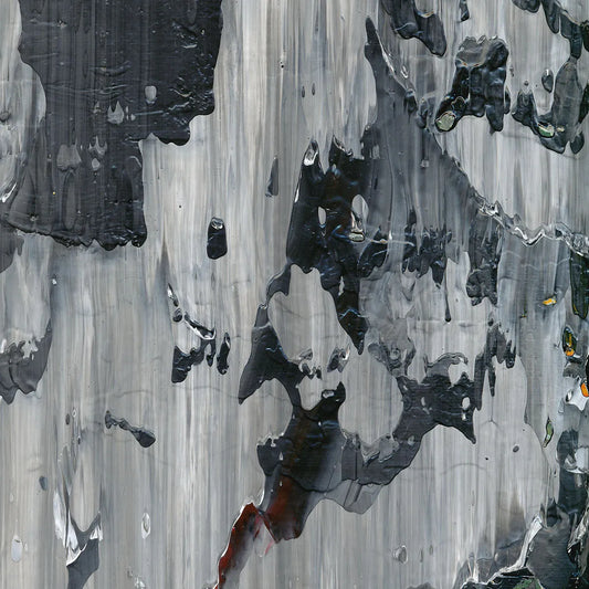 A Spark in the Night -Red Unicorn Art - Original abstract impressionist painting with vibrant, bold colors and rich, thick textures. One-of-a-kind, hand-painted art crafted with love for over 15 years."